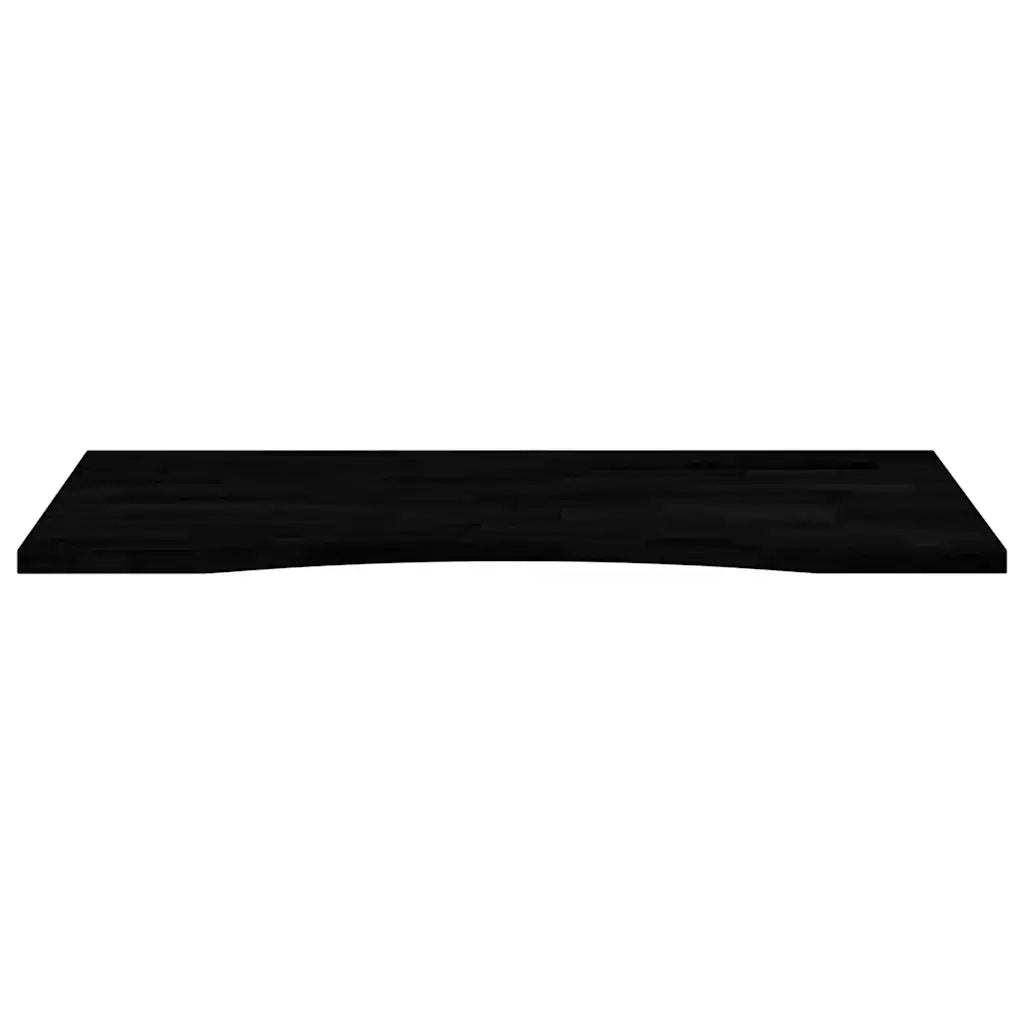 Piano Scrivania Marrone Scuro 100x50x2,5 cm in Rovere Massello 4009028