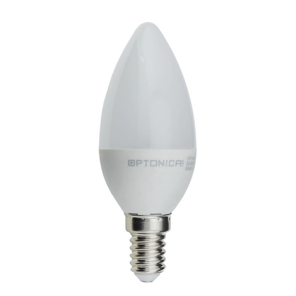 Lampadina led candela e14 8 watt resa 60w risparmio energetico 2700k pezzi 10