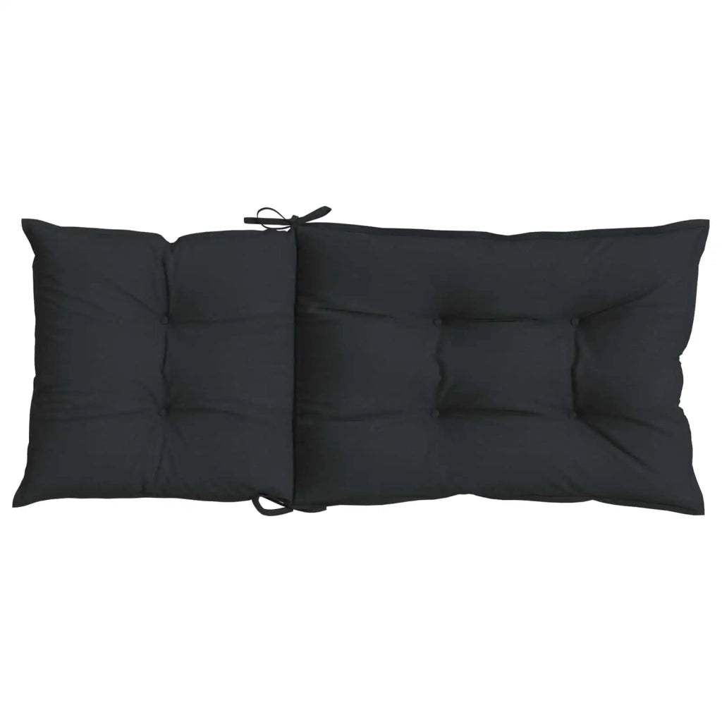 Set di cuscini per sedia alta 6 pcs Melange nero 4002369