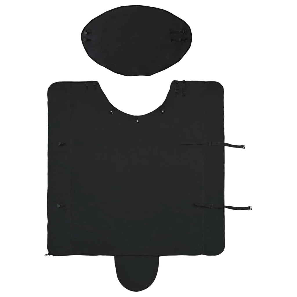 Coperta per Cavalli Nero 165 cm Poliestere CFW2919386