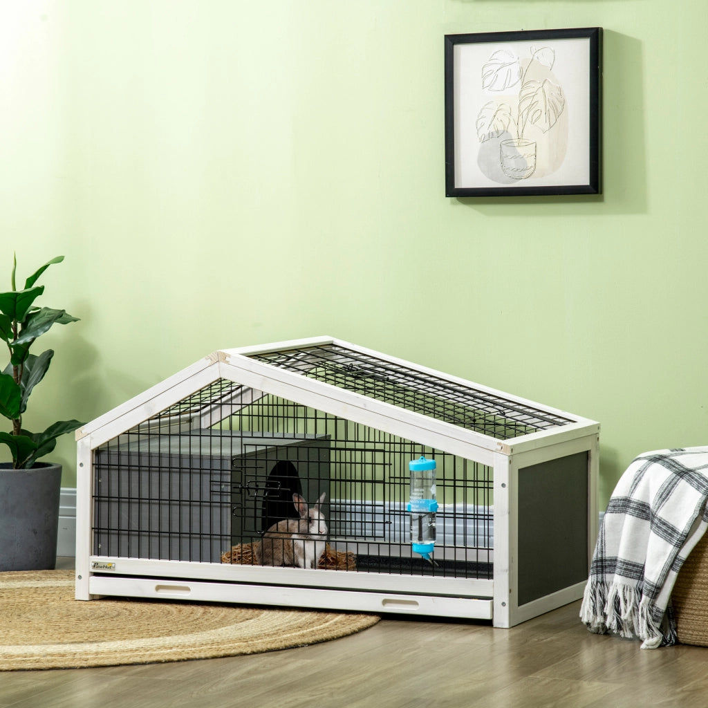Gabbia per conigli ¨C Minimal ¨C acciaio nero