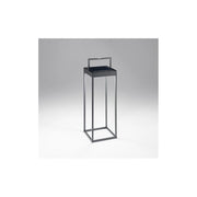 Lampada da tavolo solare e ricaricabile CAGE di Perenz Grigio Scuro H50cm