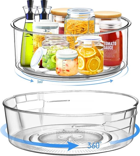 Organizzatore della porta frigorifero - Contenitore di conservazione - Scatole per frigorifero - Box di archiviazione sostenibile - Organizzatore della cucina - Scatole di archiviazione - Qualità premium