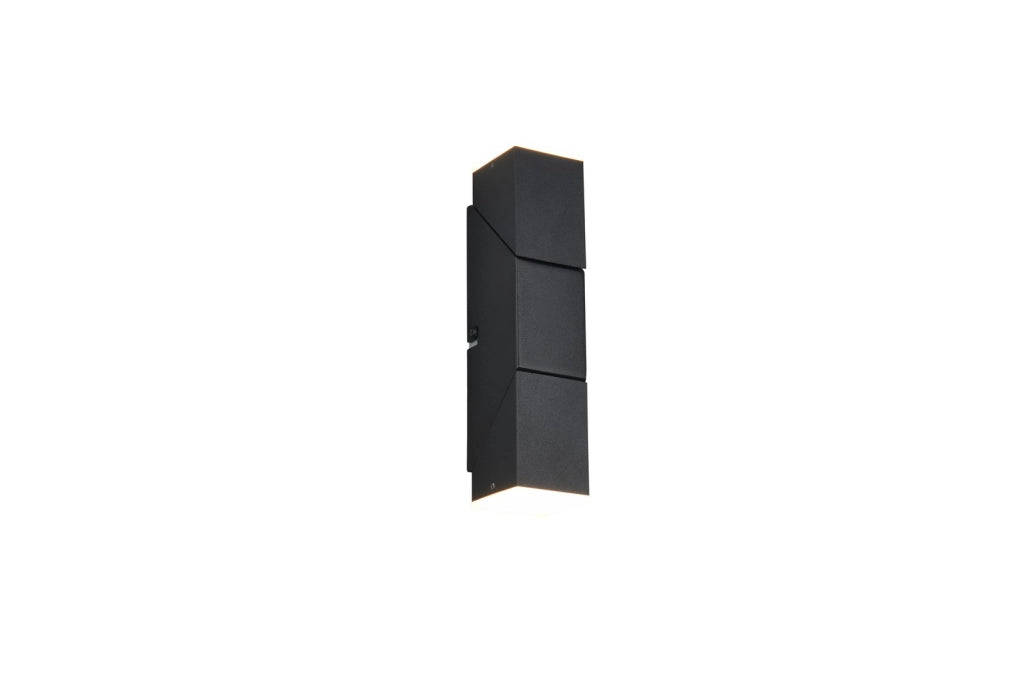 Applique moderna nera orientabile su/giù LED 3W RAGLAN