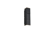 Applique moderna nera orientabile su/giù LED 3W RAGLAN