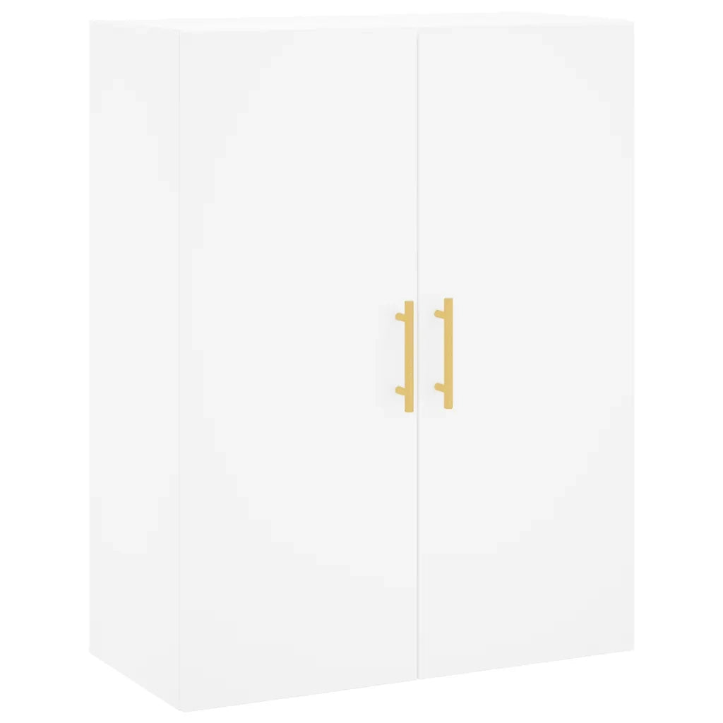 Armadietto a Muro | Mobile a Parete Bianco 69,5x34x90 cm