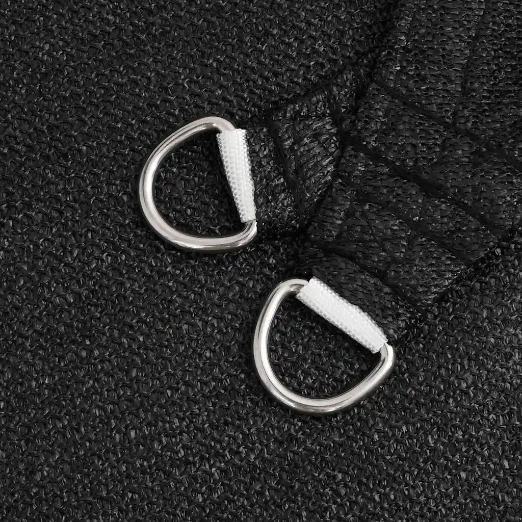 Vela Parasole 160 g/m² Trapezio Nero 4/5x4 m in HDPE 311766