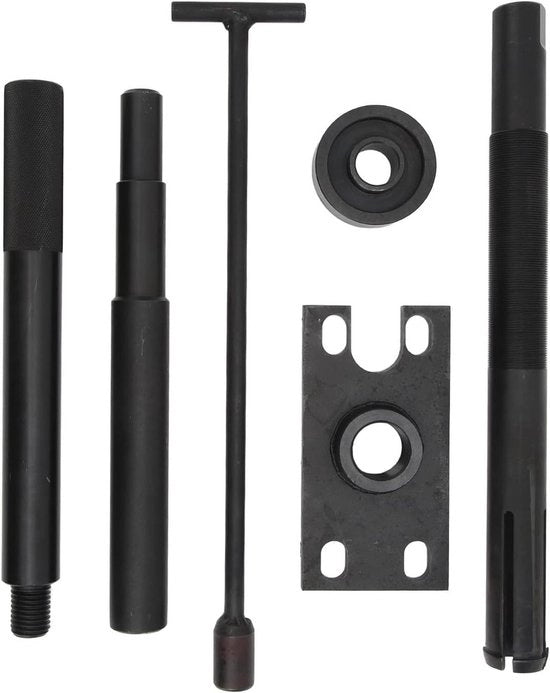Strumento di allineamento e set di estrattori di balestre per motori Mercruiser Alpha e Bravo con struttura in acciaio