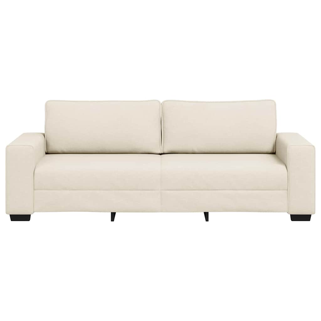 | Divano | con cuscino con cuscino Beige 221 x 77 x 82 cm Tela 4105185