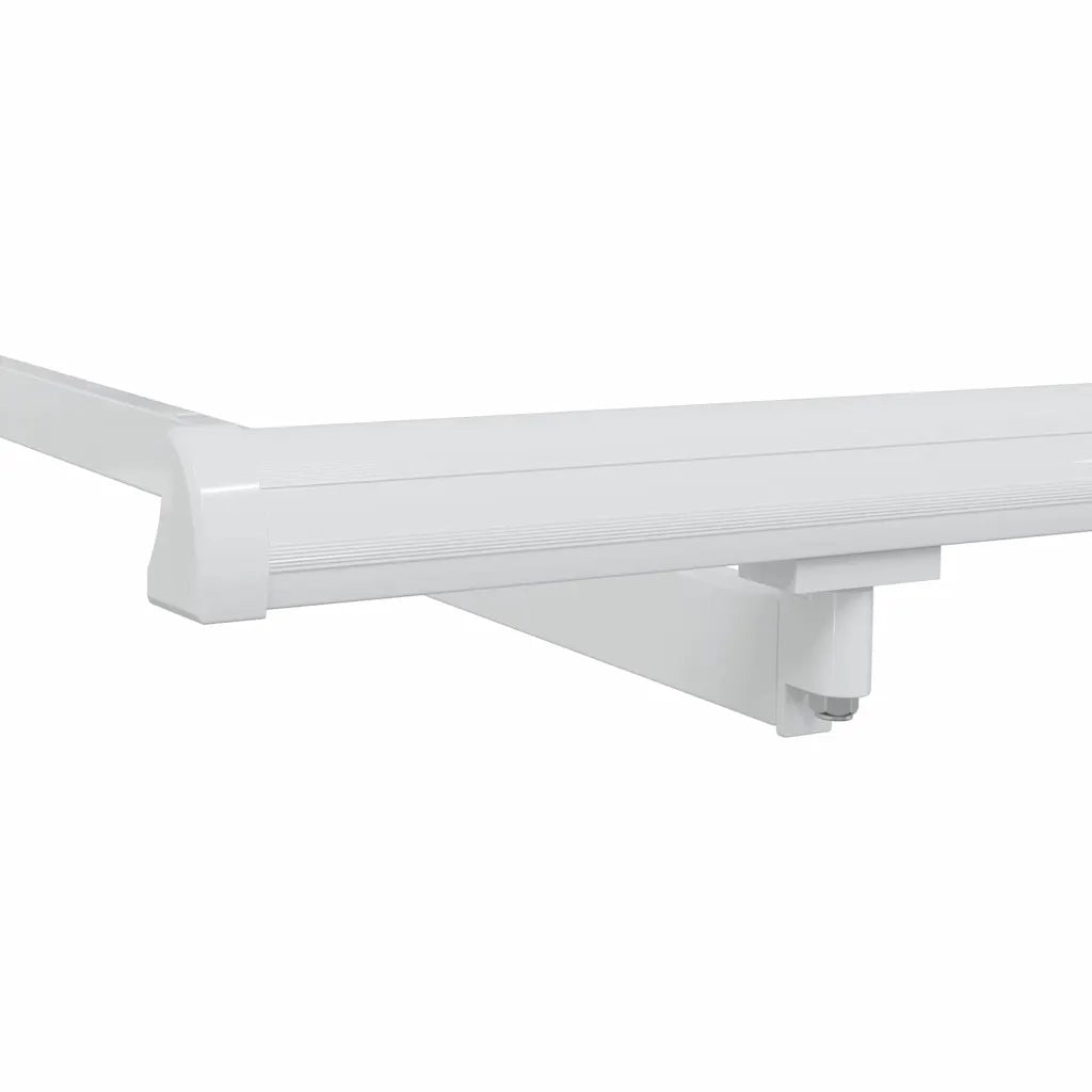 Struttura della tenda-Telaio per tenda da sole Bianco 4 x 2 m Metallo 131622