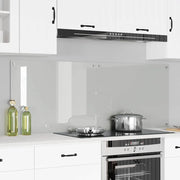 Schienale da cucina 2 pcs Trasparente 80 x 60 cm 3415535