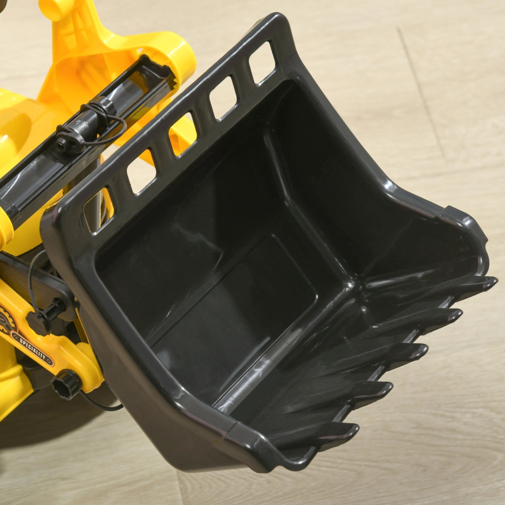 Giocattolo Escavatore per Bambini ¨C Minimal ¨C Giallo e Nero 80x26.5x39 cm