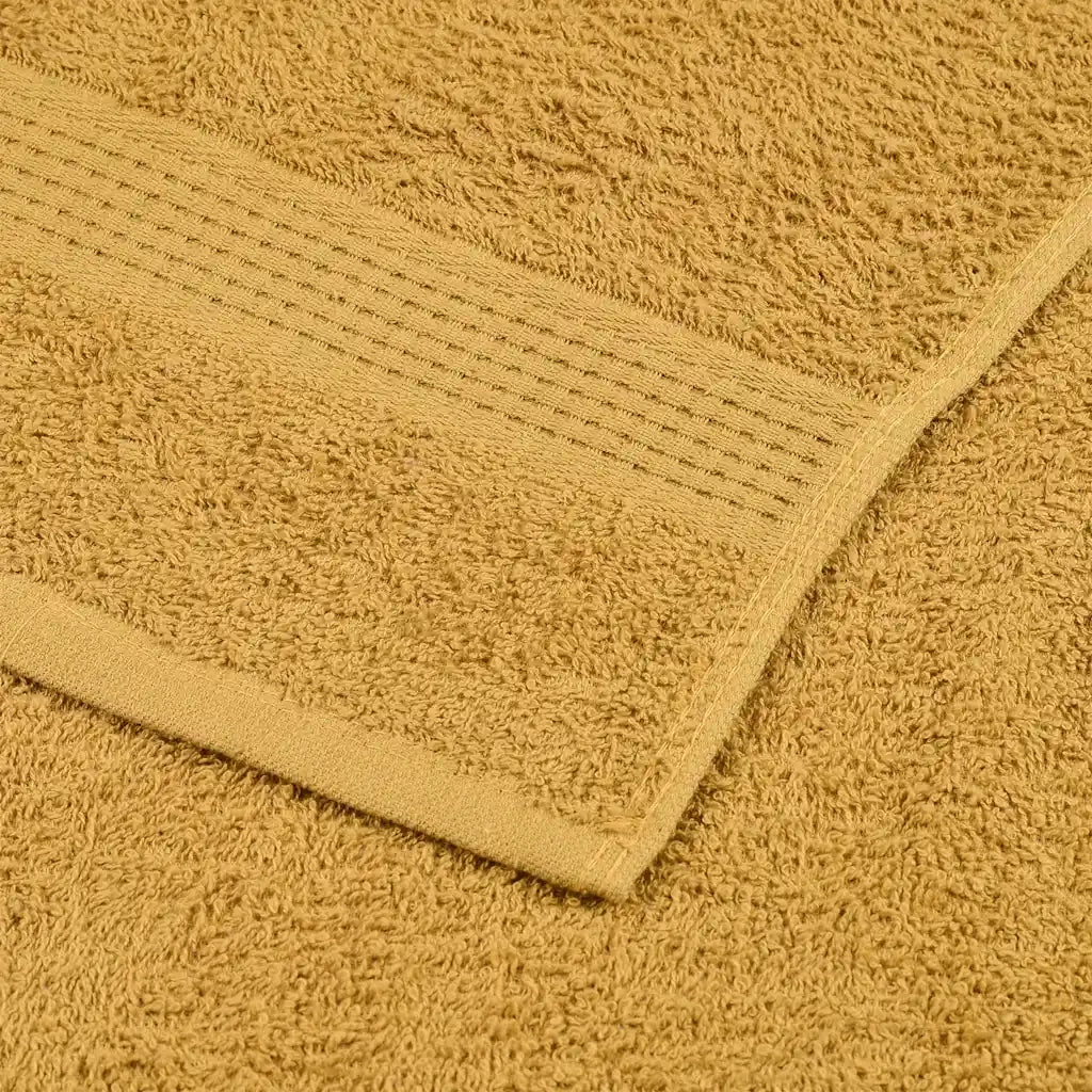 Asciugamani da bagno FROGN 2 pz | Teli per bagno Oro 100x150 cm 360 g/m2