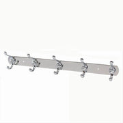 Trade Shop - Appendino Appendi Porta Asciugamani Con 5 Ganci Doppio Bagno Diamante 52174 -