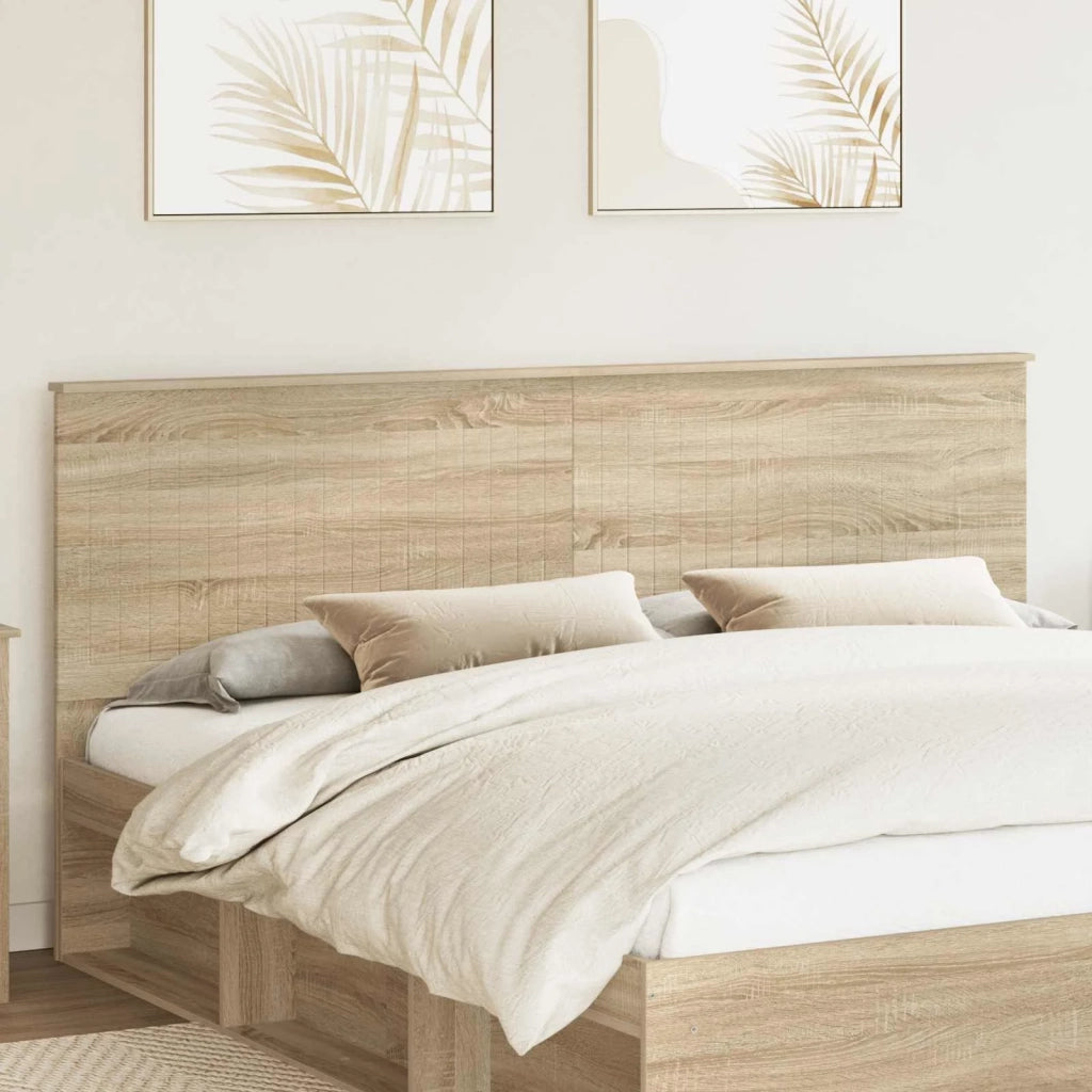 Testiera | Testata con Testiera | Testata Rovere Sonoma 200 cm Legno multistrato