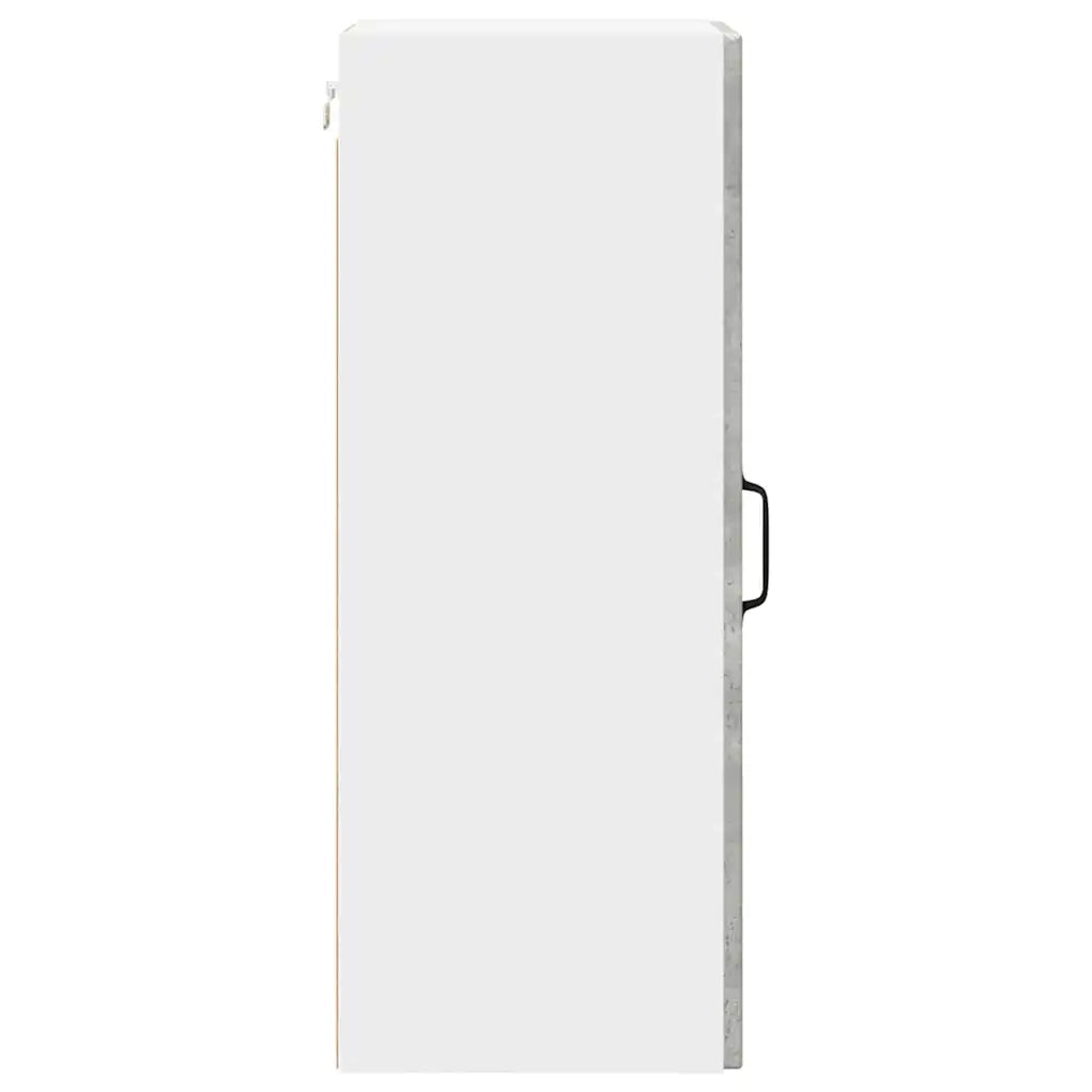 Mobile da cucina con lo scaffale-Armadio da cucina Grigio cemento 30 x 31 x 80 cm 362646