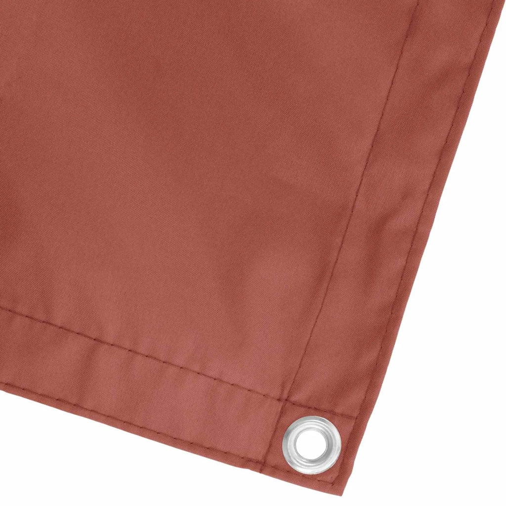 Schermo da balcone Terracotta 100 x 300 cm Tessuto Oxford 42030716