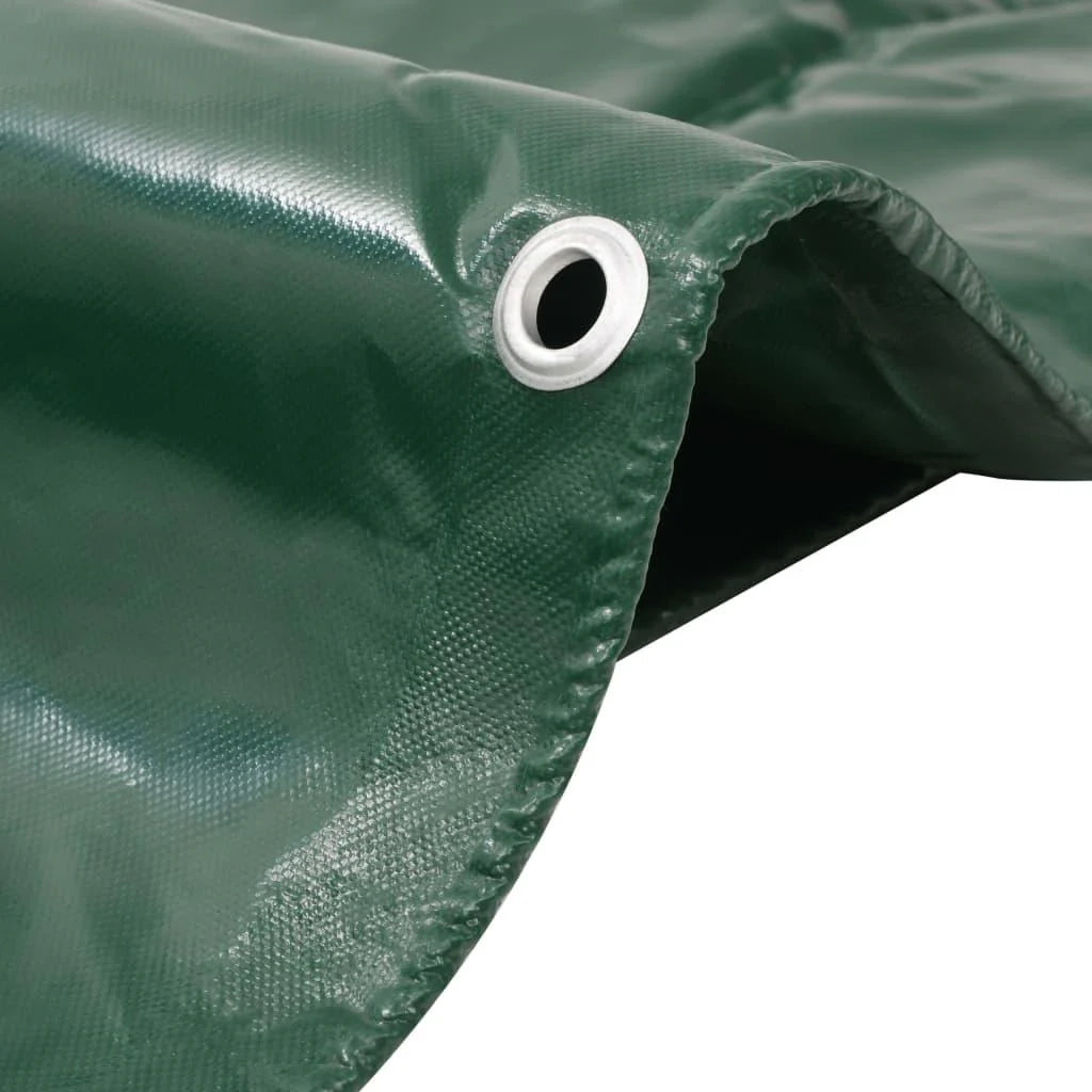Telone telo protettivo telo impermeabile e resistente ai raggi UV per campeggio mobili da giardino auto barche uso esterno 6 x 8 m verde 02_0002190