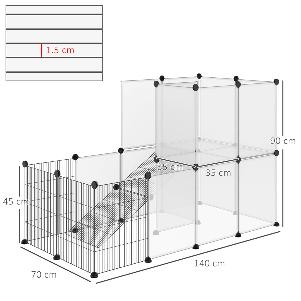 Recinto per Conigli ¨C Minimal ¨C Acciaio e Resina