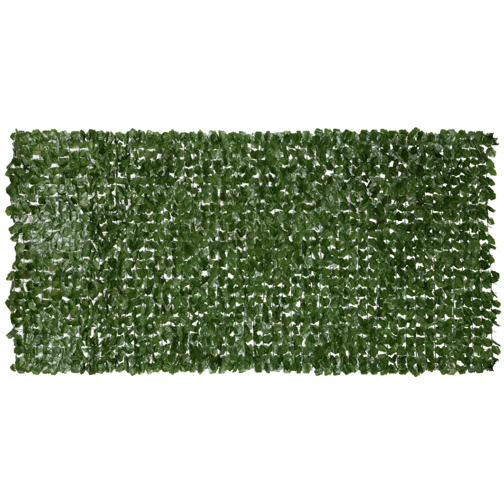 Hedge Artificiale Brise-Vue ¨C Minimal ¨C 3x1 m, Verde Scuro, Anti-UV