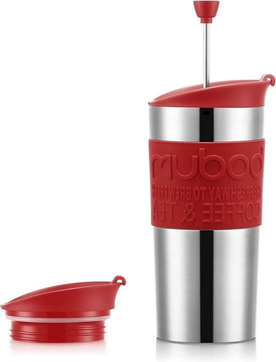 Set di Pressione per Viaggi - termobiberon in acciaio inossidabile a doppia parete - 035 litri