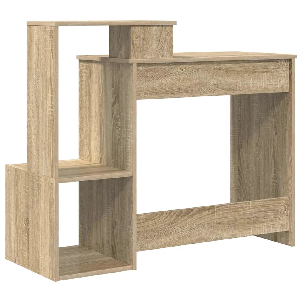 Scrivania | Tavolo da Ufficio Rovere Sonoma 106 x 41 x 88.5 cm Legno multistrato