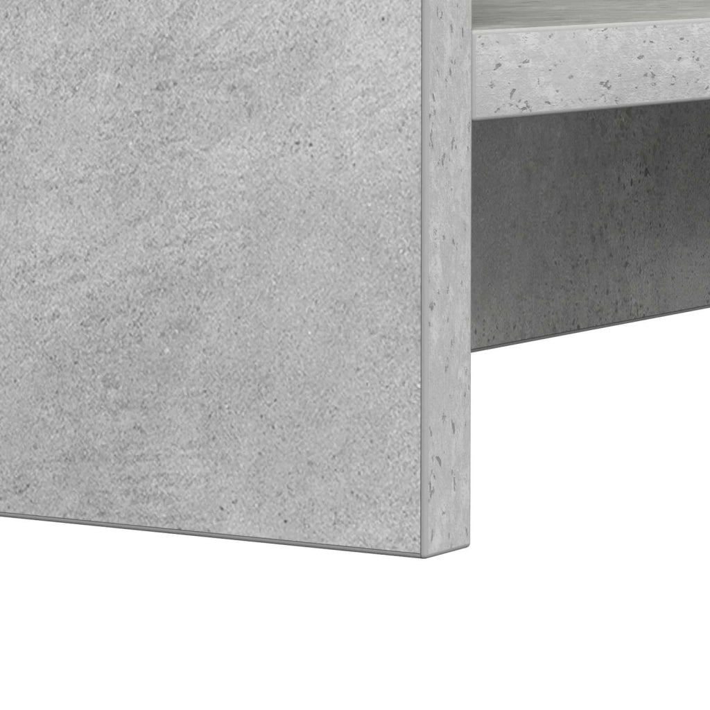 Libreria Grigio Concretè 59 x 30 x 111 cm Legno ingegnerizzato 8011286