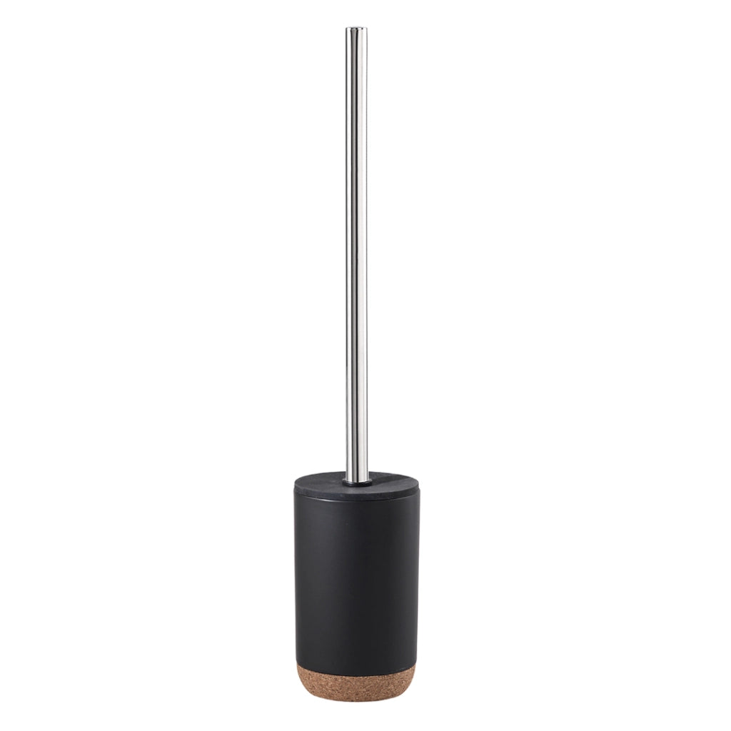 PORTASCOPINO ILARY D.9XH47CM NERO MATT E SUGHERO.