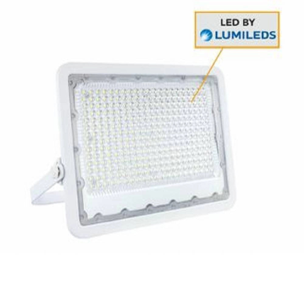 Trade Shop - Faro Led 200 Watt Ultra Slim Esterno Bianco Ip65 Luce 6500k 4000k 3000k Fs200w-b -