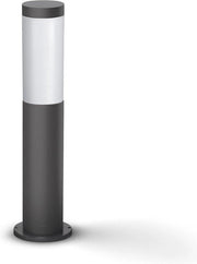 Lampada da Pavimento 45cm Luce Fredda IP44 Resistente all'Acqua - Lampada da Giardino Illuminazione Esterna 20W Grigio Scuro Utrecht - Illuminazione per Giardino