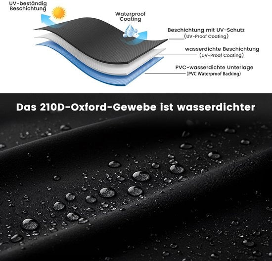Foglie per Bicicletta Resistenti alle Intemperie - Impermeabili e di Alta Qualità - 1 pezzo - 210D Oxford