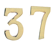 BL NUMERO CIVICO 6 IN OTTONE 100 MM- 1,0 blister