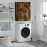 Mobile a Parete Rovere Fumo 69,5x34x90 cm in Legno Multistrato 830409
