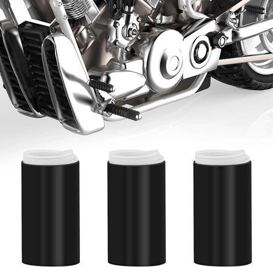 Protezione contro la corrosione 3 pezzi - Gomma silicone - Protezione contro l'usura - Prevenzione contro la sporcizia - Flessibile - Adatto per motocicli - Protezione contro la corrosione