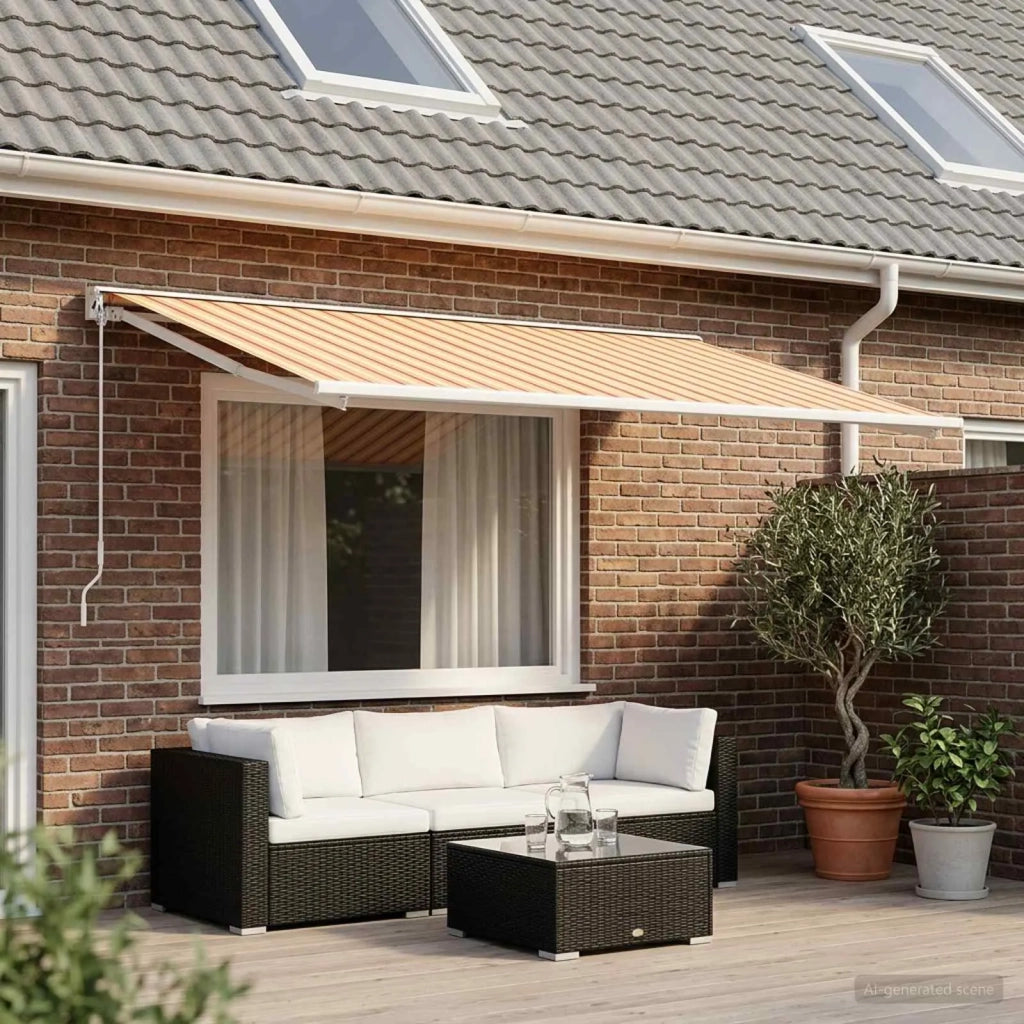 Telo di ricambio per tenda da sole Multicolore 350 x 250 cm 3444294
