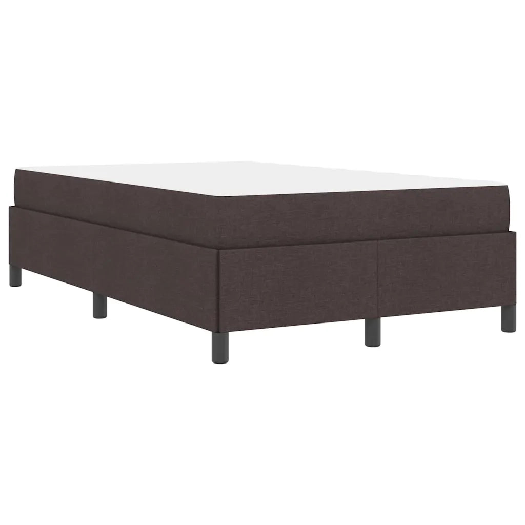 Letto a molle Marrone Scuro 120 x 200 cm Tessuto 3398853
