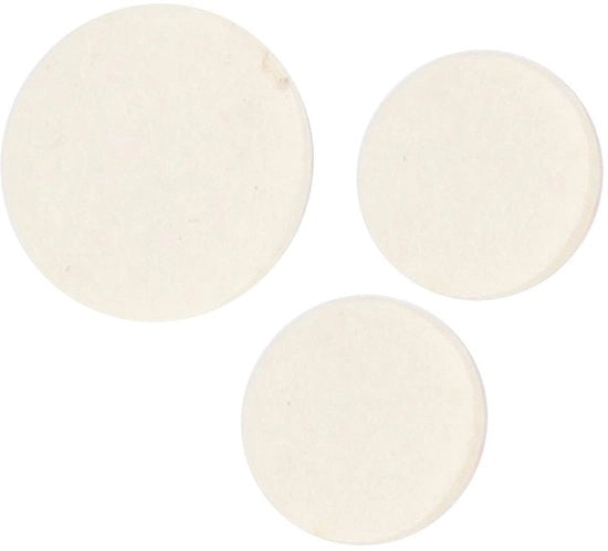 Set di assorbitori di suono 17 pezzi - Pannelli di assorbimento del suono per clarinetto - Materia di sacco da pecora - Diverse misure - Buona tenuta dell'aria - Assorbimento del suono - Pannelli di clarinetto per assorbimento del suono