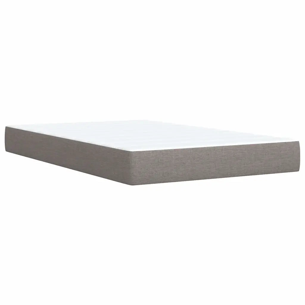 Giroletto a Molle con Materasso Tortora 120x190 cm in Tessuto 3286630