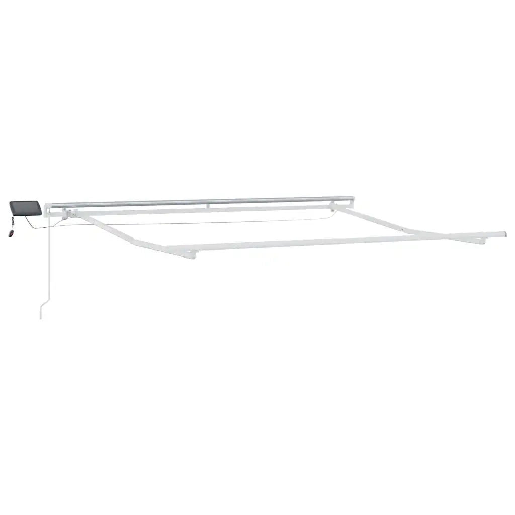 Tenda Retrattile Rosso 300 x 250 cm Tessuto e acciaio 3330142