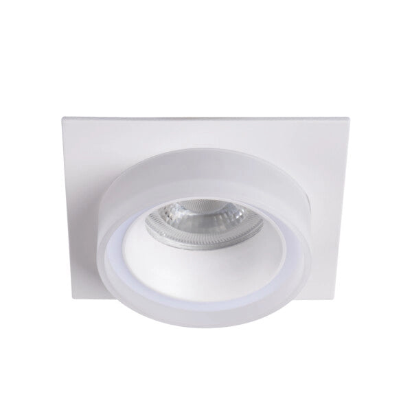 Faretto incasso quadrato bianco GX5.3/GU10 10W Kanlux LONVI