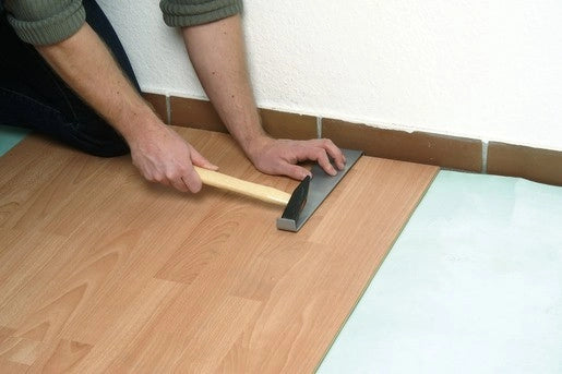 Wolfcraft Set per la posa del laminato parquet e sughero da 22 pz - 6931000