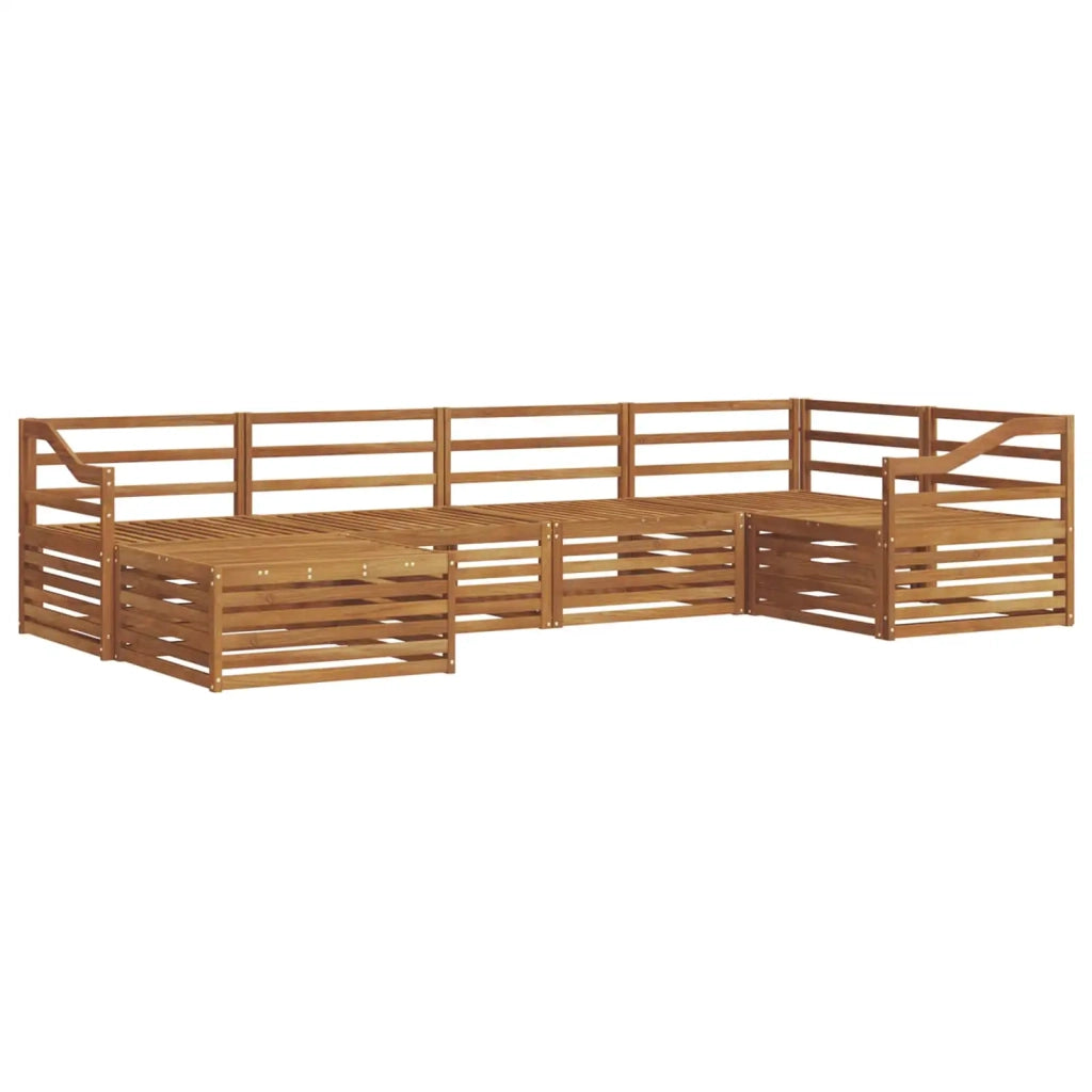 Set di divani da esterno 6 pcs Naturale 3373754