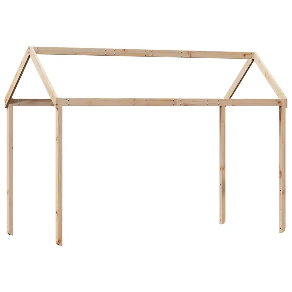 Letto a Castello senza Materasso 90x190 cm Legno di Pino 3282124