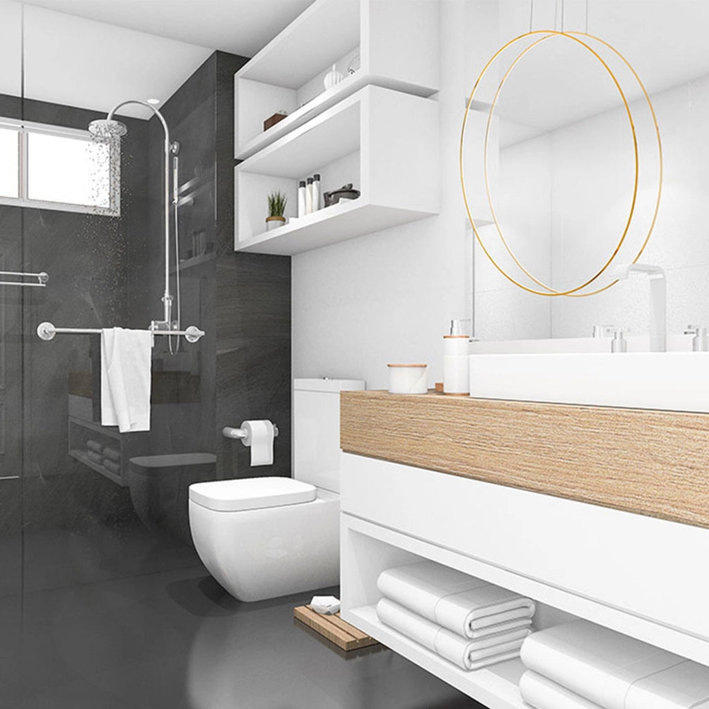 Lampada a sospensione oro Mirror S Ø60 LED CCT IP44
