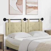 Testiera sospesa Con luce LED Crema Similpelle 3424152