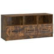 Mobile TV-Credenza per TV Rovere Fumo 102 x 34,5 x 47 cm Legno ingegnerizzato 690534