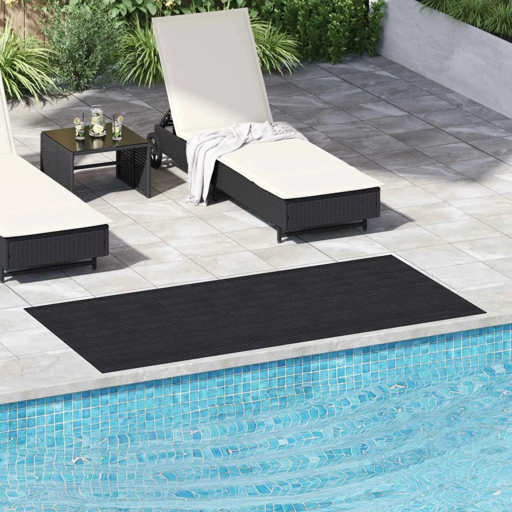 Tappeto per pavimento Nero 1 x 2 m Gomma 42046724