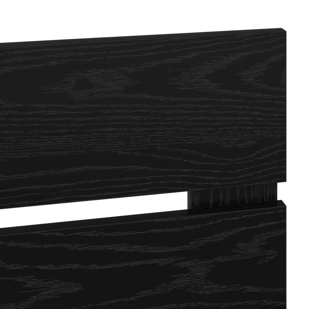 Testiera Rovere Nero Legno ingegnerizzato 887522