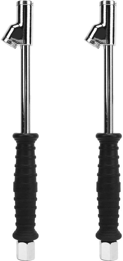 Pneumatico a doppia testa - 2-in-1 - Compatibile con compressore - Adatto per camion autobus - Connettore 1/4 pollici F NPT - Progettazione ergonomico - Pistone a compressione