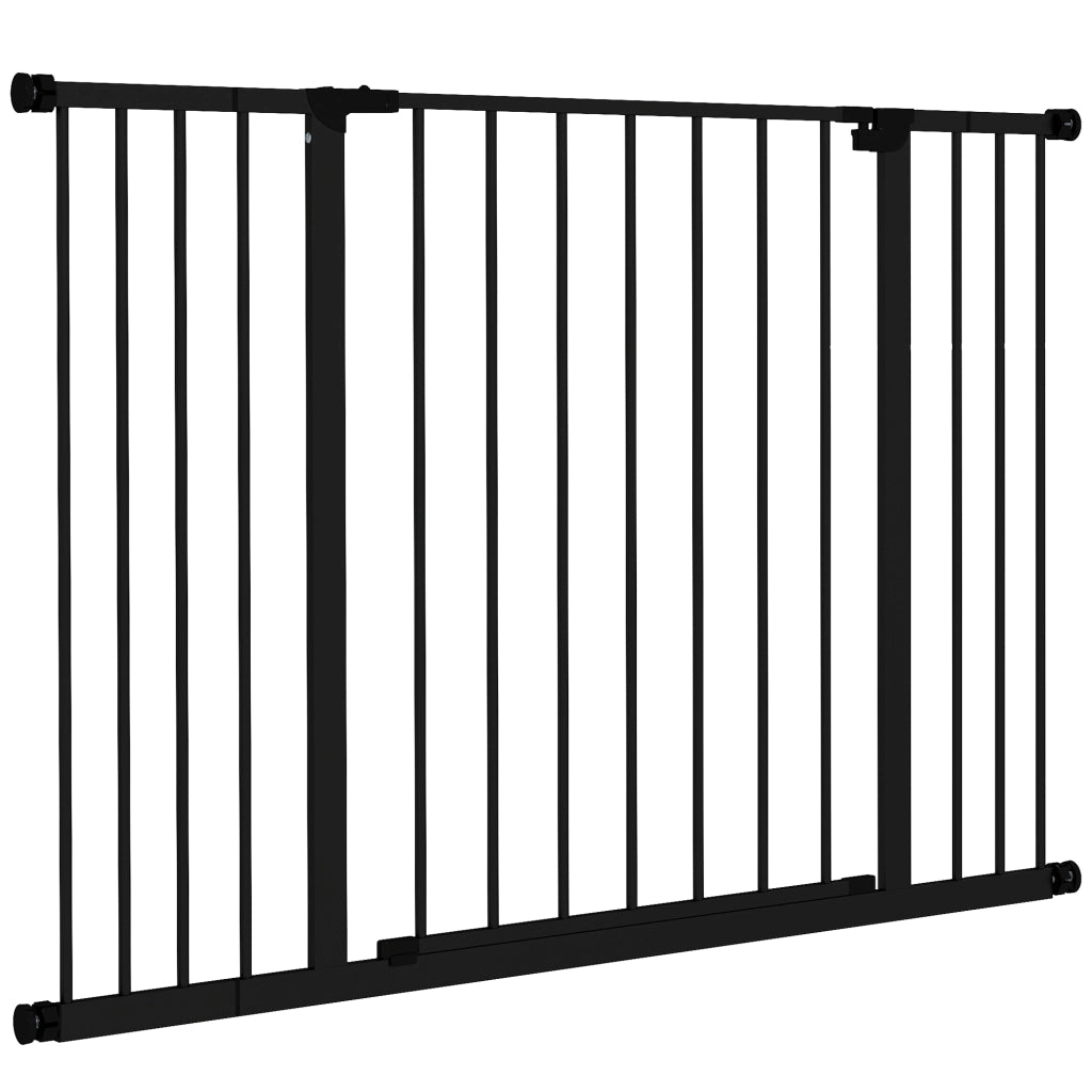 Cancelletto Estensibile per Cani ¨C Minimal ¨C Nero 76 cm